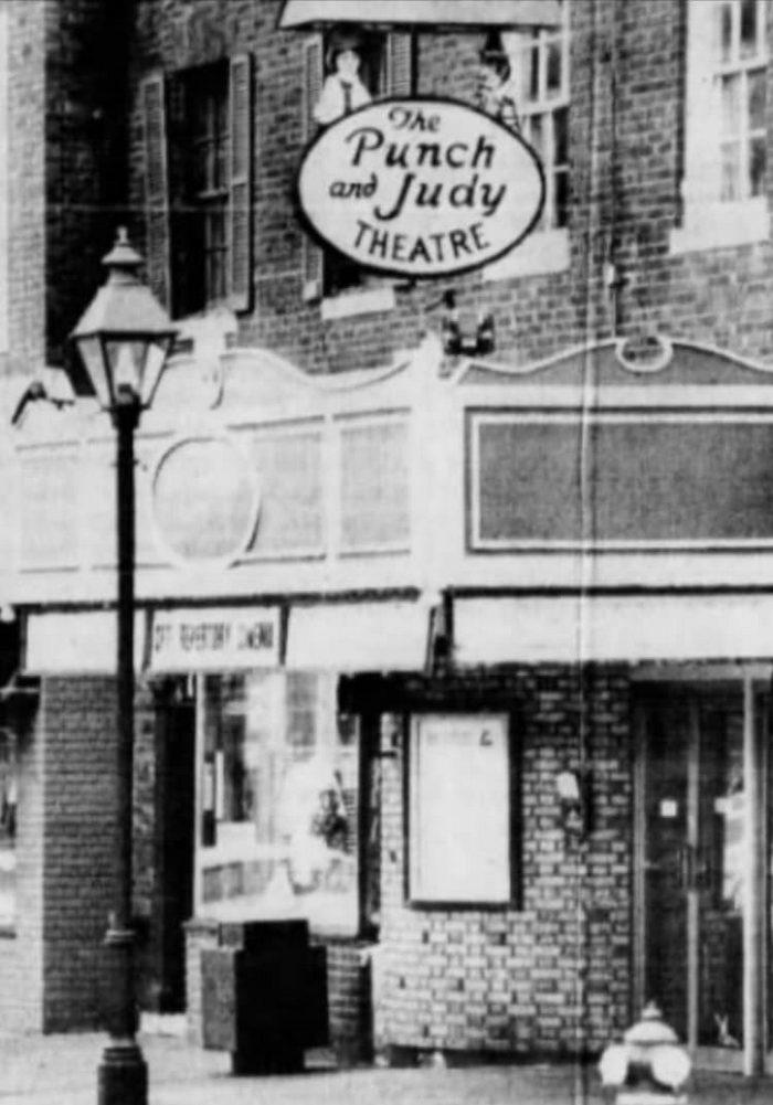 Punch and Judy Theatre - Historical Photo